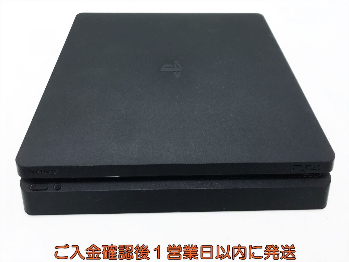 【1円】PS4 本体/箱 セット 500GB ブラック SONY PlayStation4 CUH-2100A 初期化/動作確認済 プレステ4 G08-340tm/G4の画像3