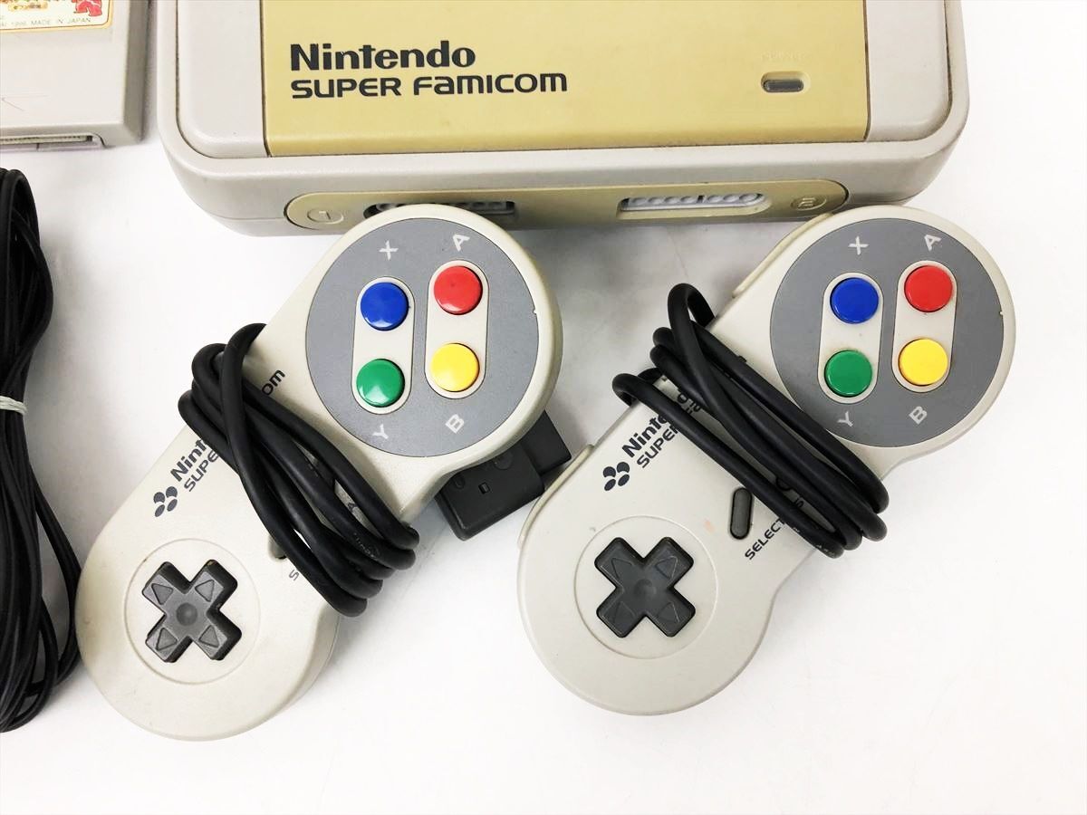 【1円】任天堂 スーパーファミコン 本体 セット まとめ売り 未検品ジャンク スーファミ SFC レトロゲーム機 DC09-914jy/G4の画像2