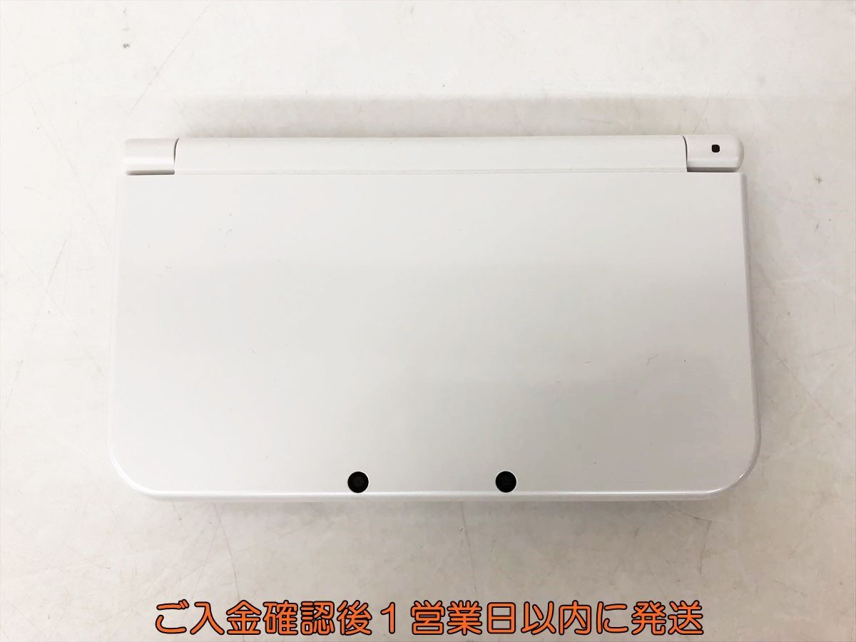 【1円】Newニンテンドー3DSLL 本体 パールホワイト 任天堂 RED-001 動作確認済 3DS LL EC38-184jy/F3_画像1