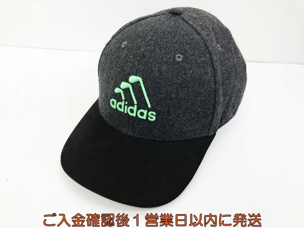 【1円】adidas アディダス キャップ まとめ売り 3個セット ブラック/ブルー 系 ゴルフウェア ゴルフキャップ F07-485kk/F3の画像3