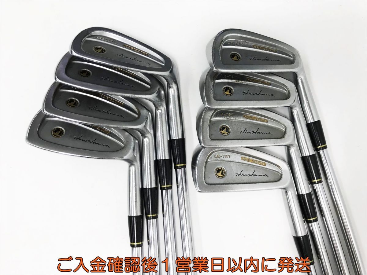 【1円】ゴルフ HONMA ホンマ LB-737 H＆F CAVITY アイアンセット 11-4 8本セット まとめ売り S01-203tm/F7_画像1