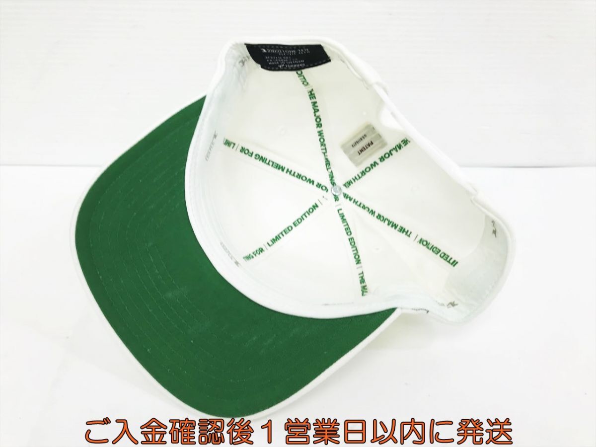 【1円】adidas アディダス キャップ ホワイト/グリーン 110 ONE TEN LIMITED EDITION 帽子 F07-478kk/F3_画像4