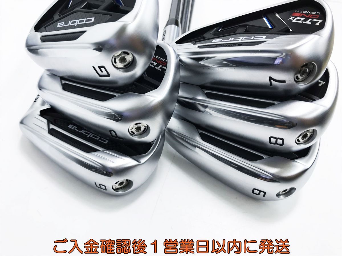 【1円】ゴルフ COBRA コブラ KING LTDX ONE LENGTH U3.9-6.P.G 7本セット フレックスR まとめ売り S02-385tm/F7_画像2