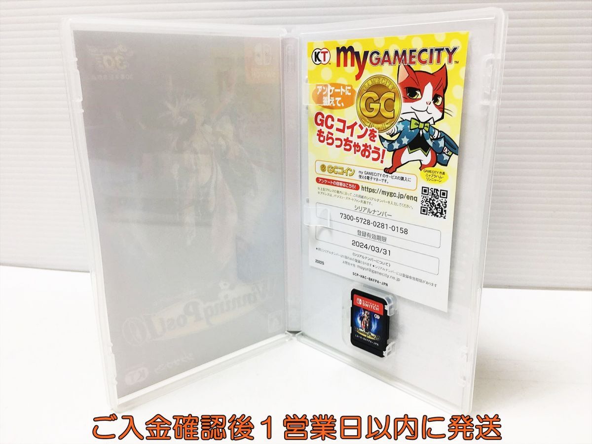 [1 jpy ]Switch Winning Post 10 game soft condition excellent 1A0122-482mk/G1