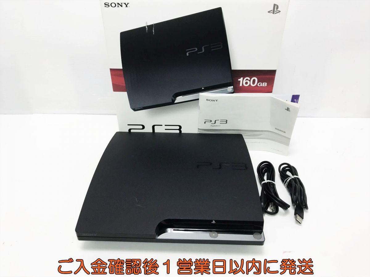 [1 иен ]PS3 корпус / коробка комплект 160GB черный SONY PlayStation3 CECH-2500A первый период ./ рабочее состояние подтверждено PlayStation 3 K06-077tm/G4