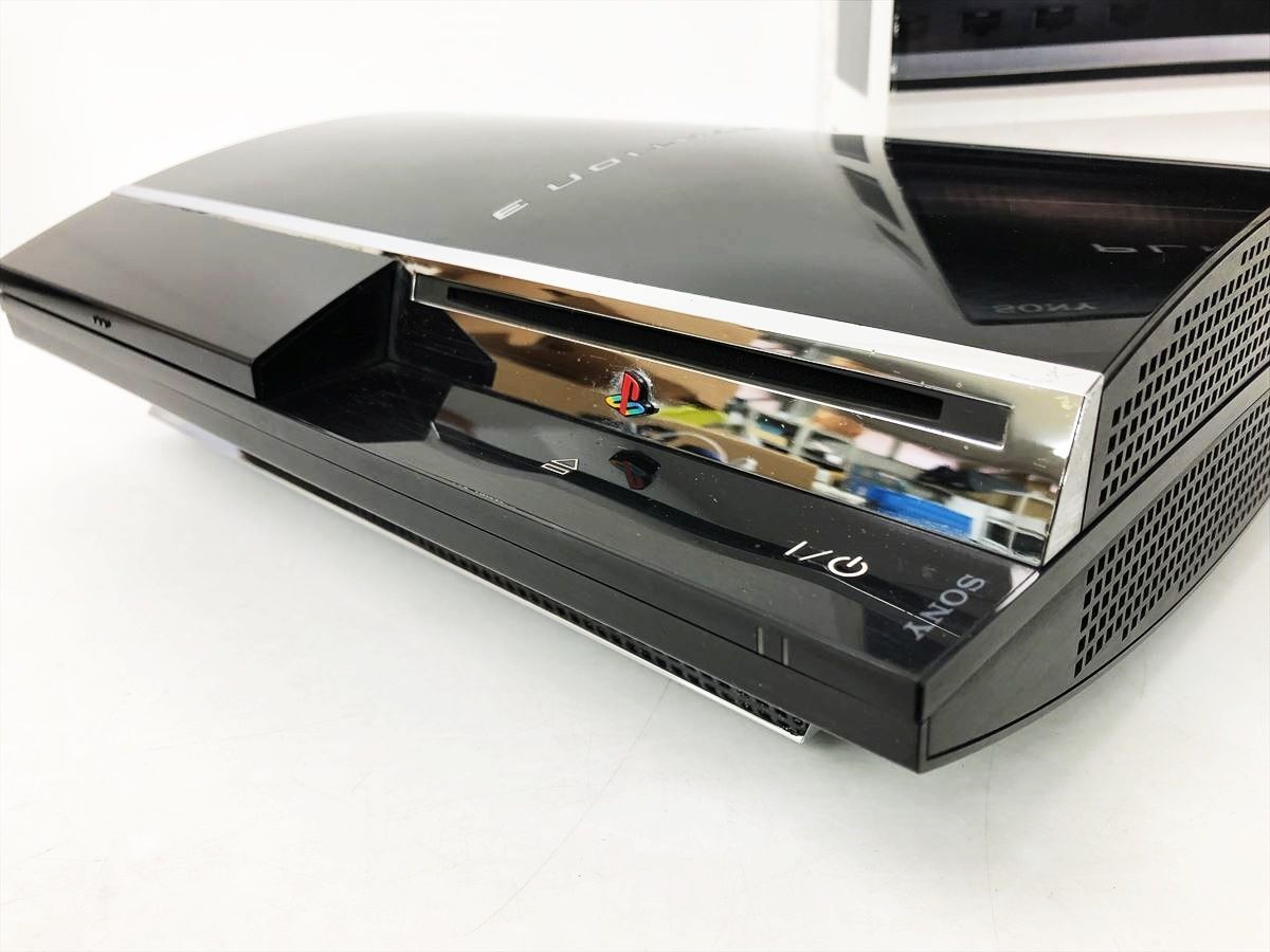 【1円】PS3 本体/箱 セット 60GB ブラック 初期型 SONY PlayStation3 CECHA00 初期化済 未検品ジャンク DC10-392jy/G4_画像3
