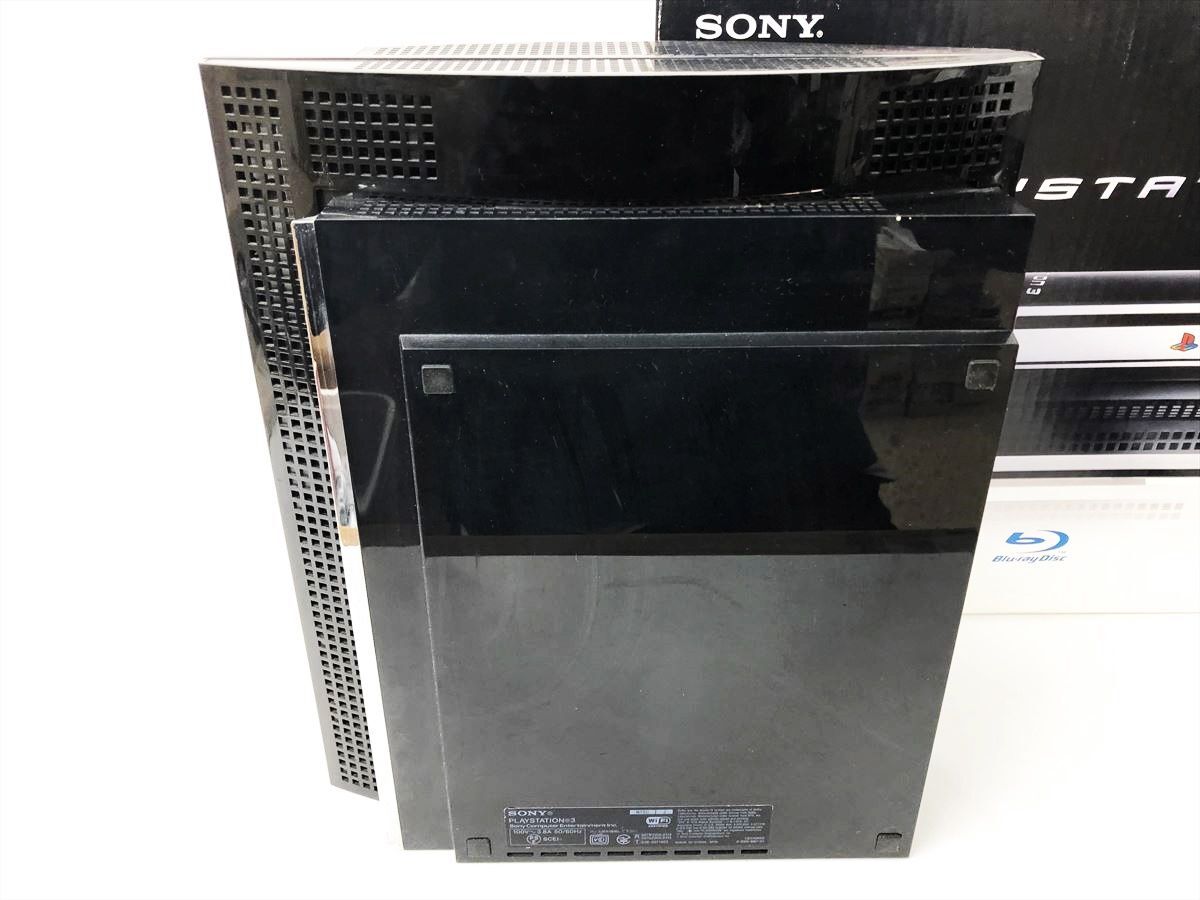 【1円】PS3 本体/箱 セット 60GB ブラック 初期型 SONY PlayStation3 CECHA00 初期化済 未検品ジャンク DC10-392jy/G4_画像5