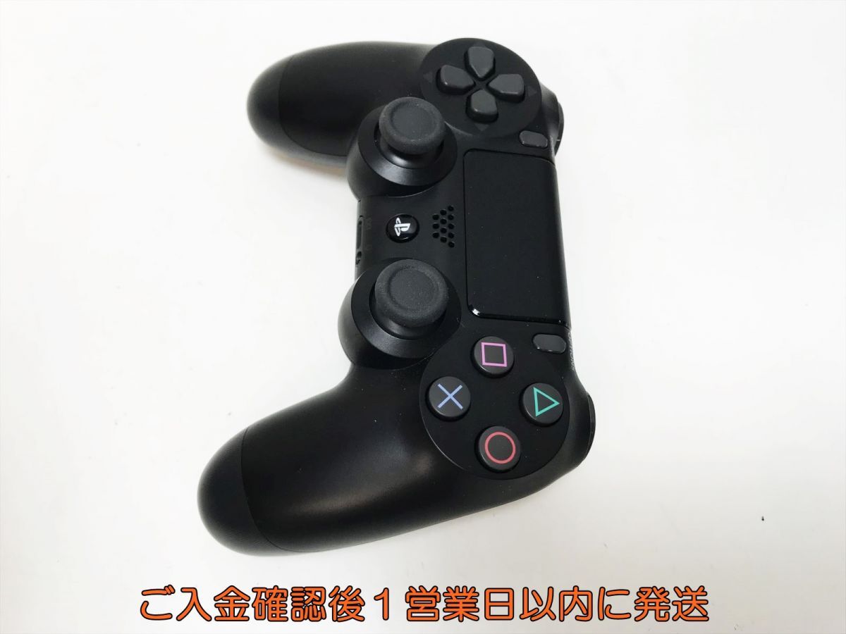 【1円】PS4 純正 ワイヤレスコントローラー DUALSHOCK4 ブラック 未検品ジャンク SONY Playstation4 プレステ4 J07-385yk/F3_画像2