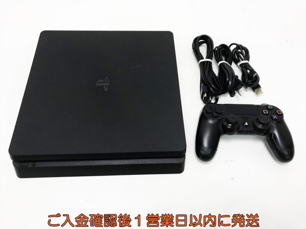 【1円】PS4 本体 セット 500GB ブラック SONY PlayStation4 CUH-2100A 初期化/動作確認済 プレステ4 K07-591tm/G4_画像1