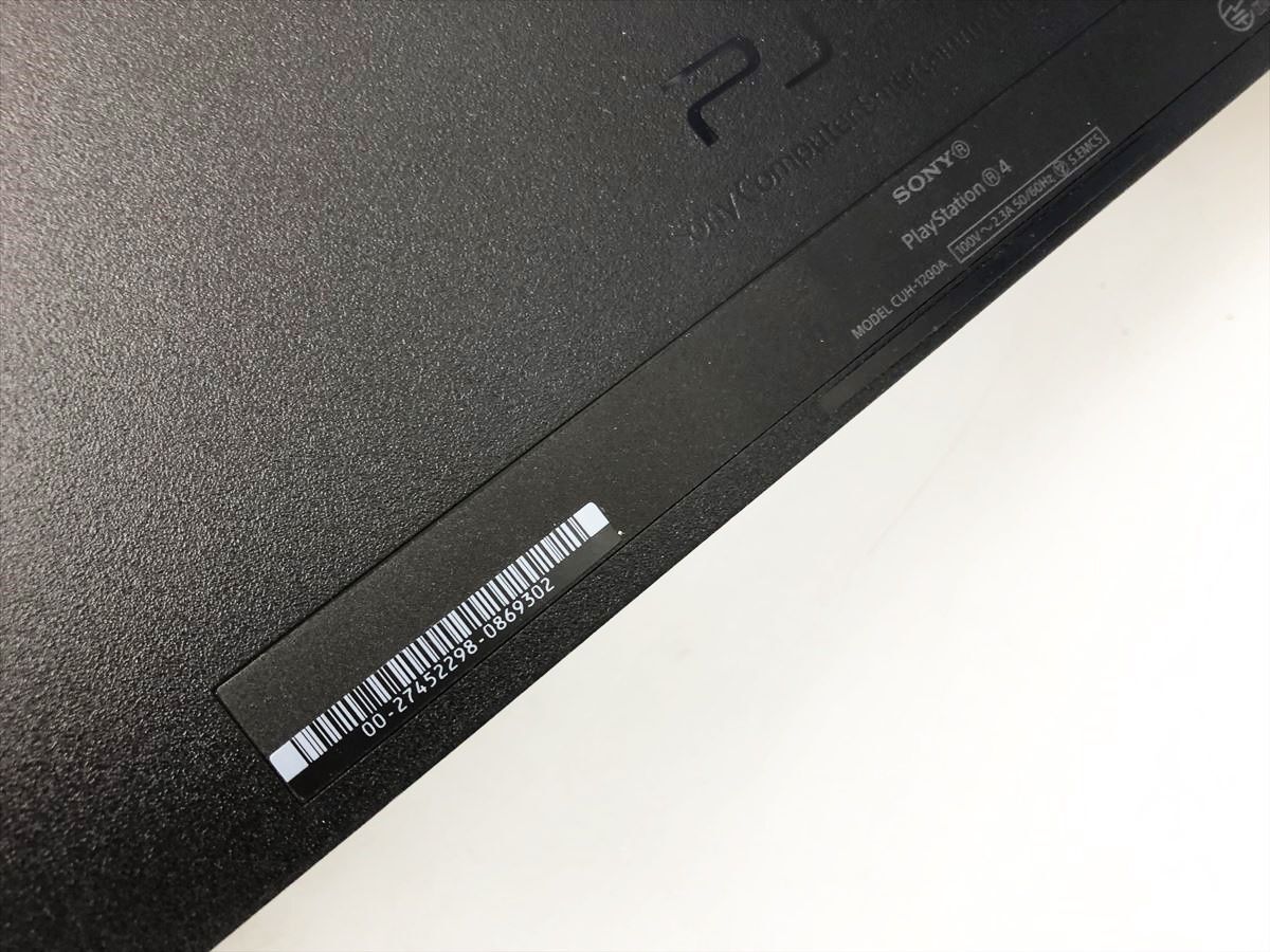 【1円】PS4 本体/箱 セット 500GB ブラック SONY PlayStation4 CUH-1200A 初期化済 未検品ジャンク プレステ4 DC09-930jy/G4_画像5