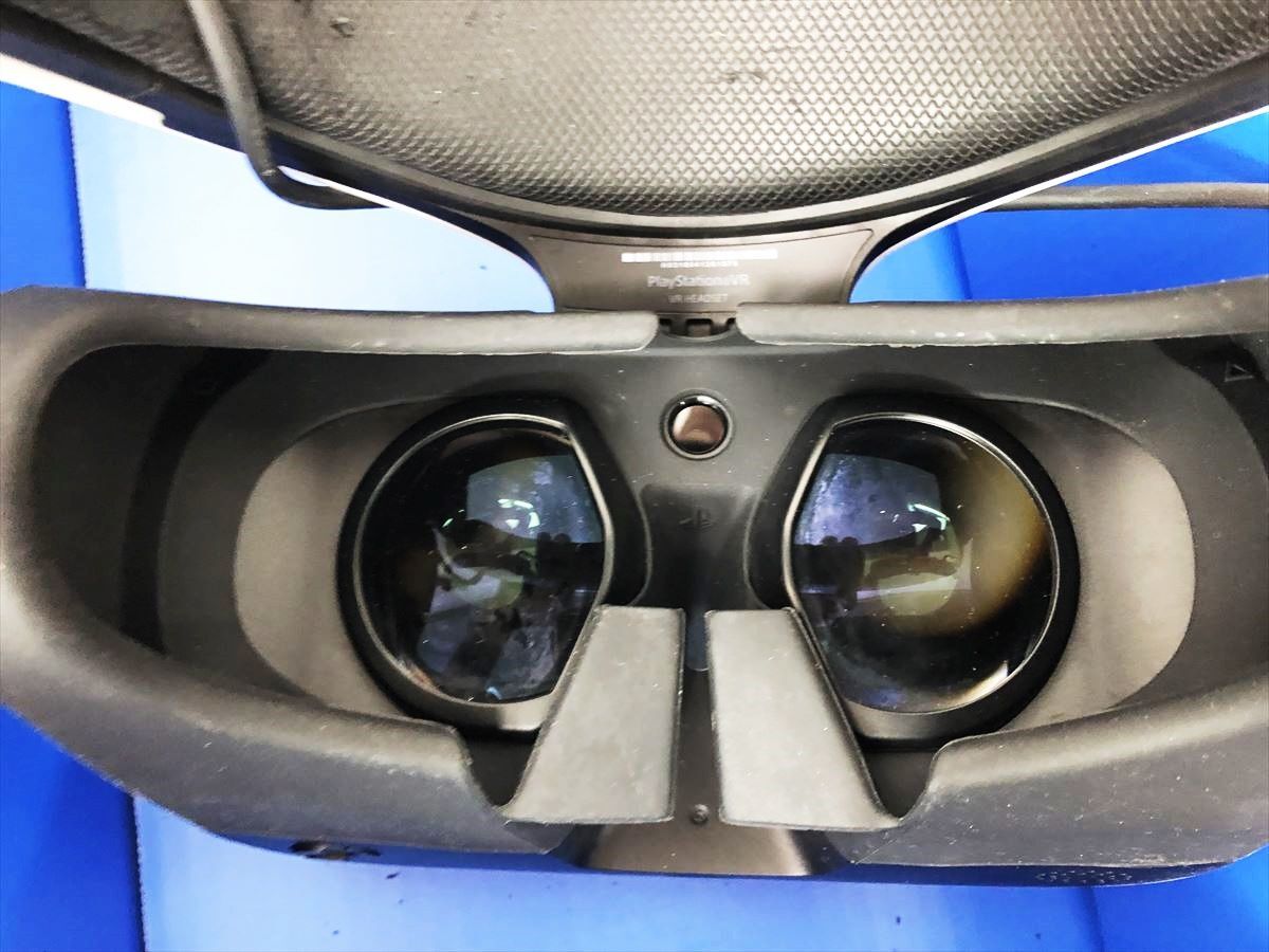 【1円】SONY PlayStation VR 本体 ヘッドセット カメラ同梱版 PS4 PSVR CUH-ZVR2 未検品ジャンク DC09-931jy/G4_画像5