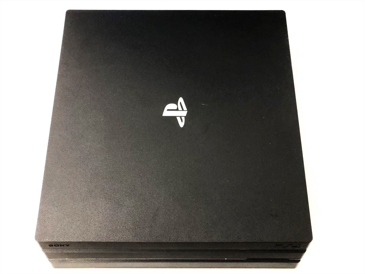 【1円】PS4Pro 本体 セット 1TB ブラック SONY PlayStation4 Pro CUH-7100B 初期化済 未検品ジャンク DC09-940jy/G4_画像3