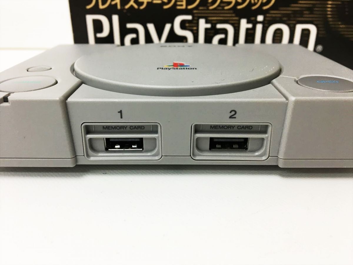 【1円】SONY プレイステーション クラシック 本体 セット SCPH-1000RJ Playstation 動作確認済 H01-940rm/G4_画像4