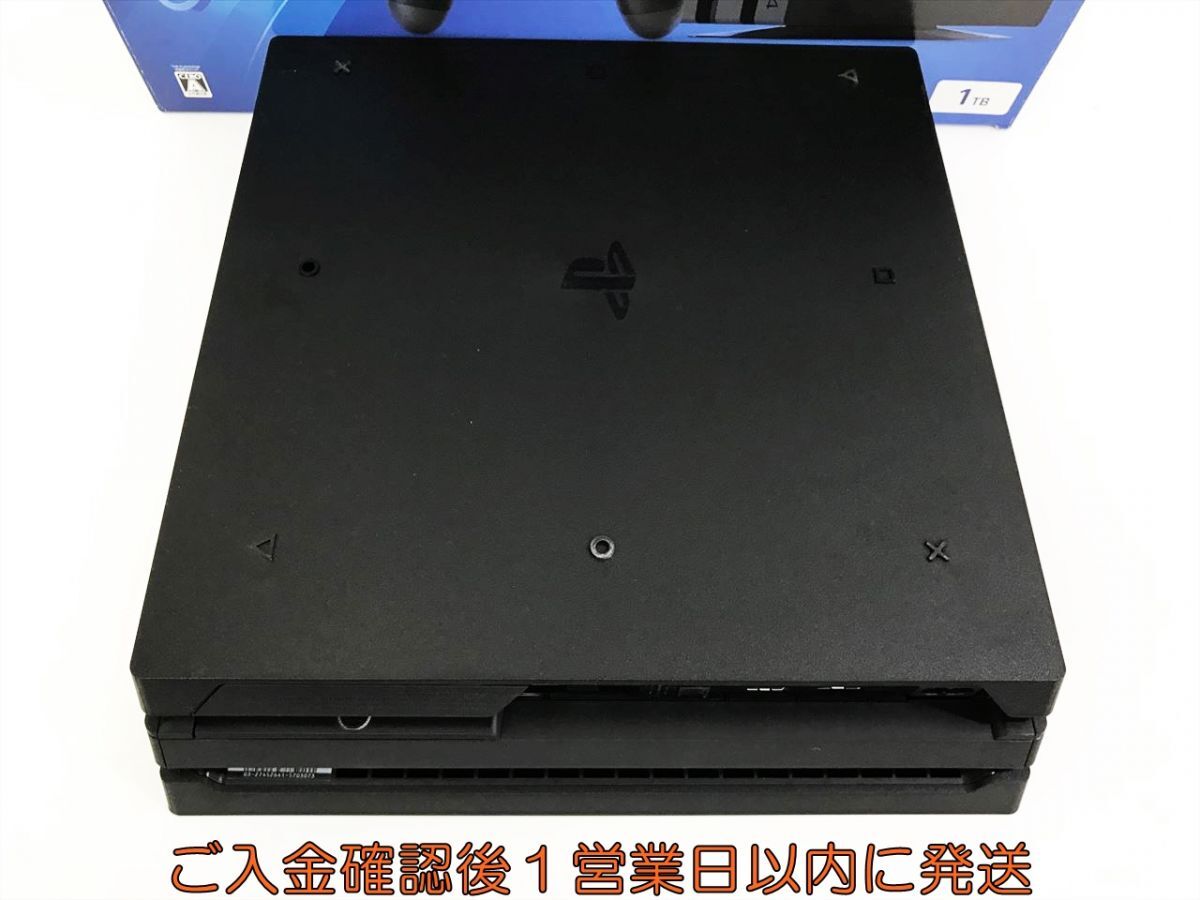 【1円】PS4Pro 本体/箱 セット 1TB ブラック SONY PlayStation4 CUH-7200B 初期化/動作確認済 プレステ4 K03-732kk/G4_画像4