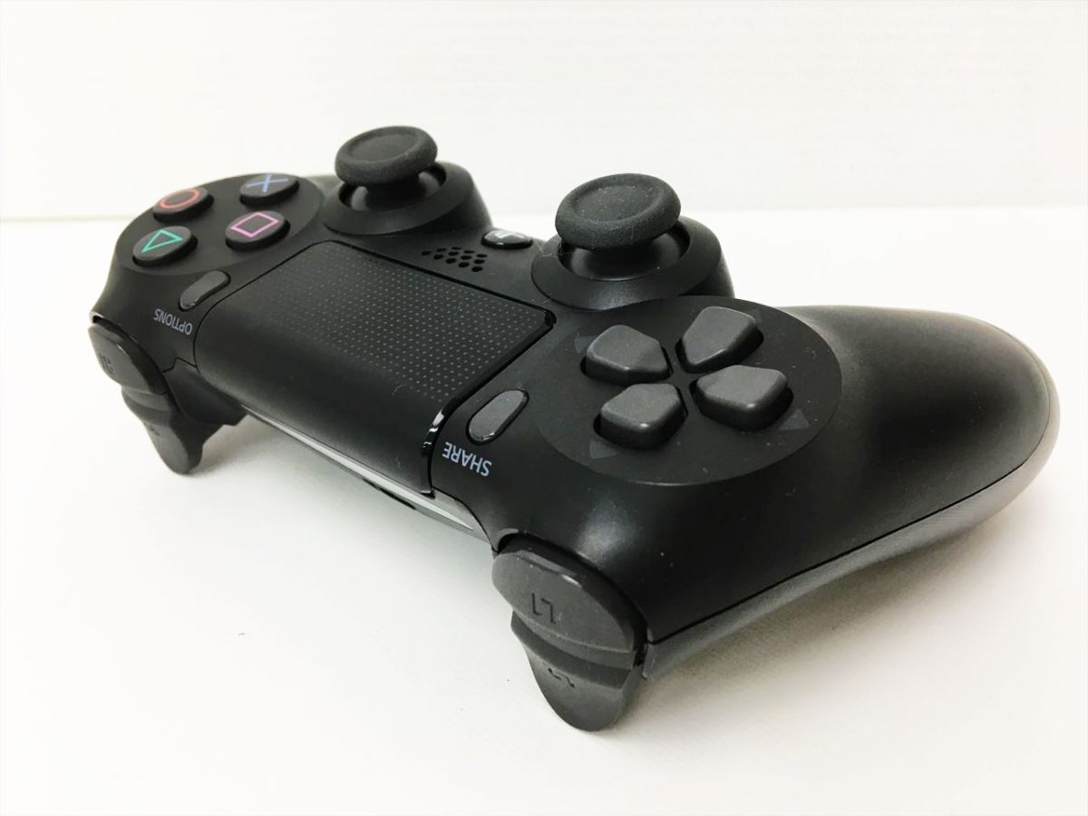 【1円】PS4 純正 ワイヤレスコントローラー DUALSHOCK4 ブラック SONY Playstation4 動作確認済 プレステ4 H01-960rm/F3_画像5