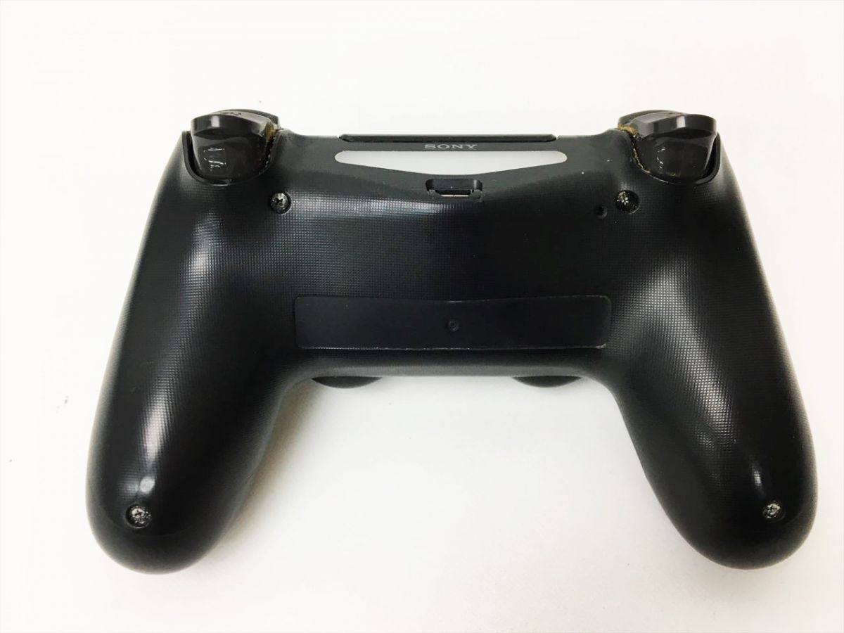 【1円】PS4 純正 ワイヤレスコントローラー DUALSHOCK4 ブラック SONY Playstation4 未検品ジャンク プレステ4 H01-962rm/F3_画像2