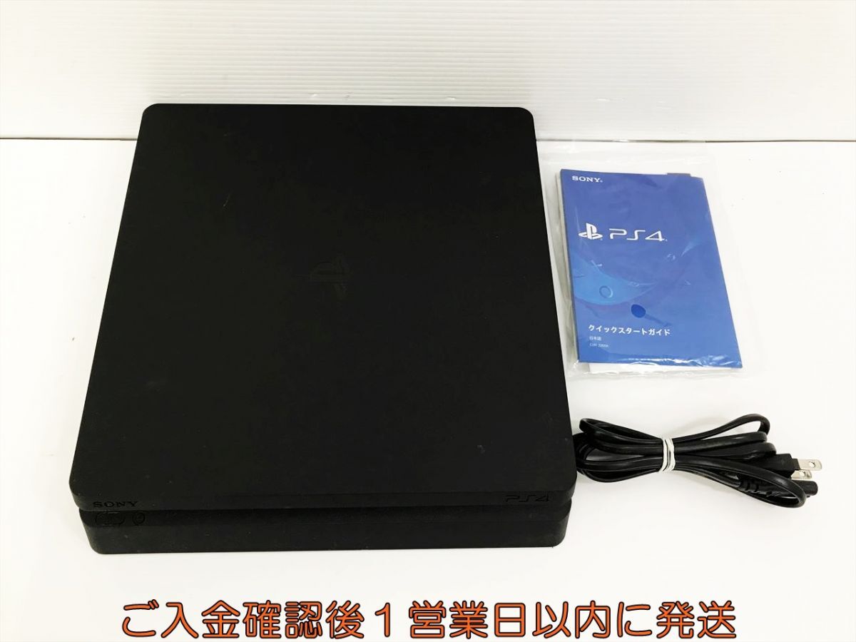 【1円】PS4 本体 500GB ブラック SONY PlayStation4 CUH-2100A 初期化/動作確認済 プレステ4 K05-541kk/G4_画像1