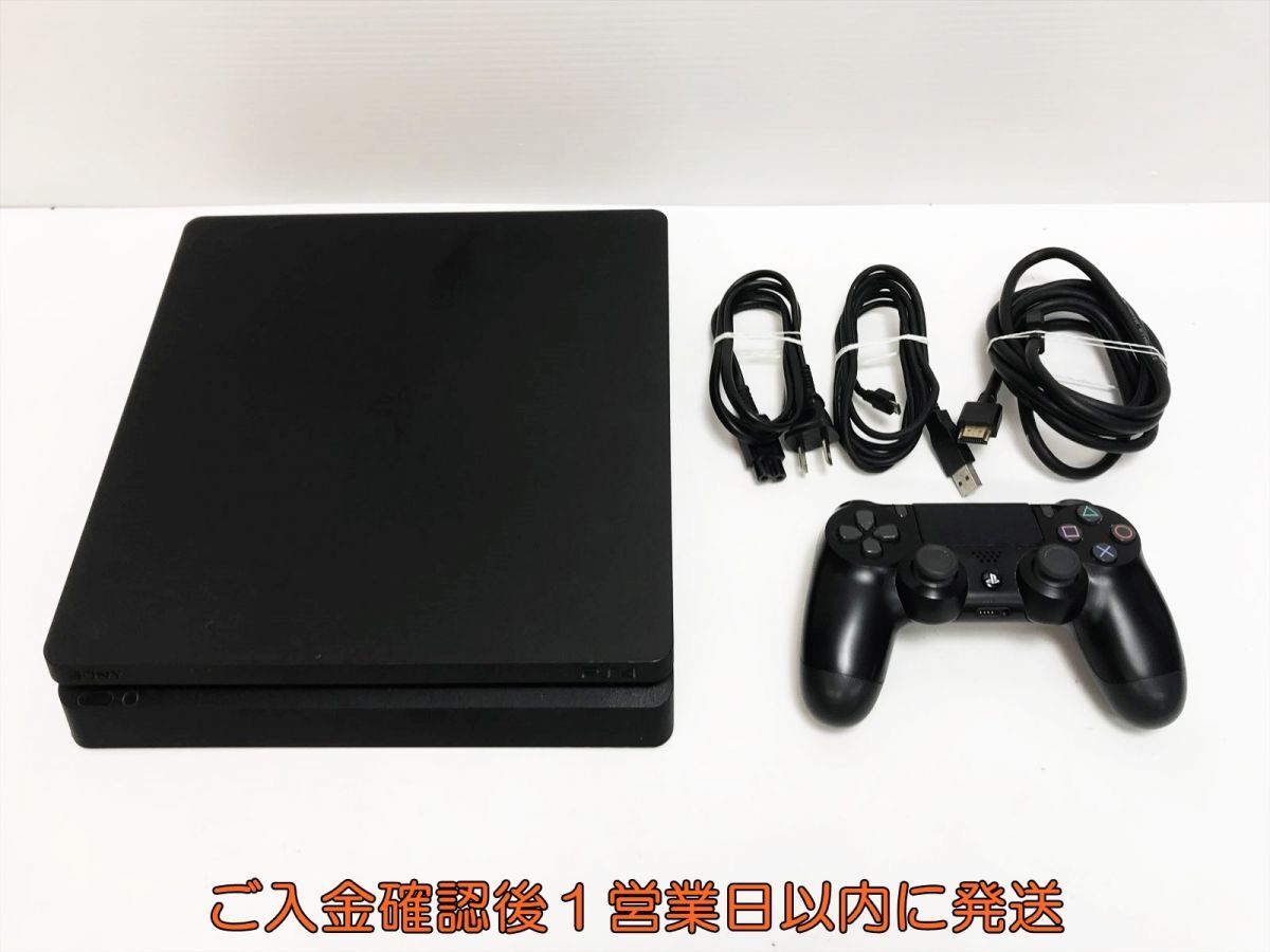 【1円】PS4 本体 セット 500GB ブラック SONY PlayStation4 CUH-2200A 初期化/動作確認済 プレステ4 M03-093yk/G4_画像1
