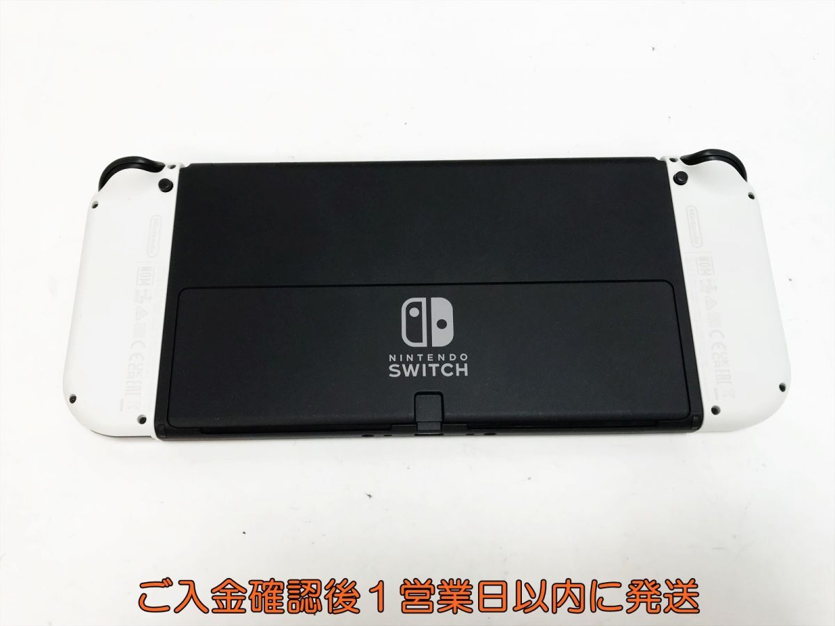 【1円】任天堂 Nintendo Switch 有機ELモデル 本体/箱 セット ホワイト ゲーム機本体 初期化/動作確認済 J07-379yk/G4_画像4