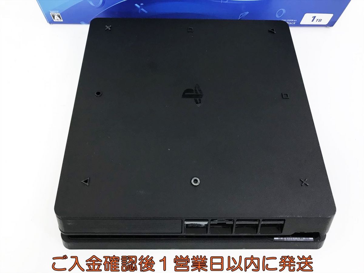 【1円】PS4 本体/箱 セット 1TB ブラック SONY PlayStation4 CUH-2100B 初期化/動作確認済 プレステ4 K03-726kk/G4_画像4