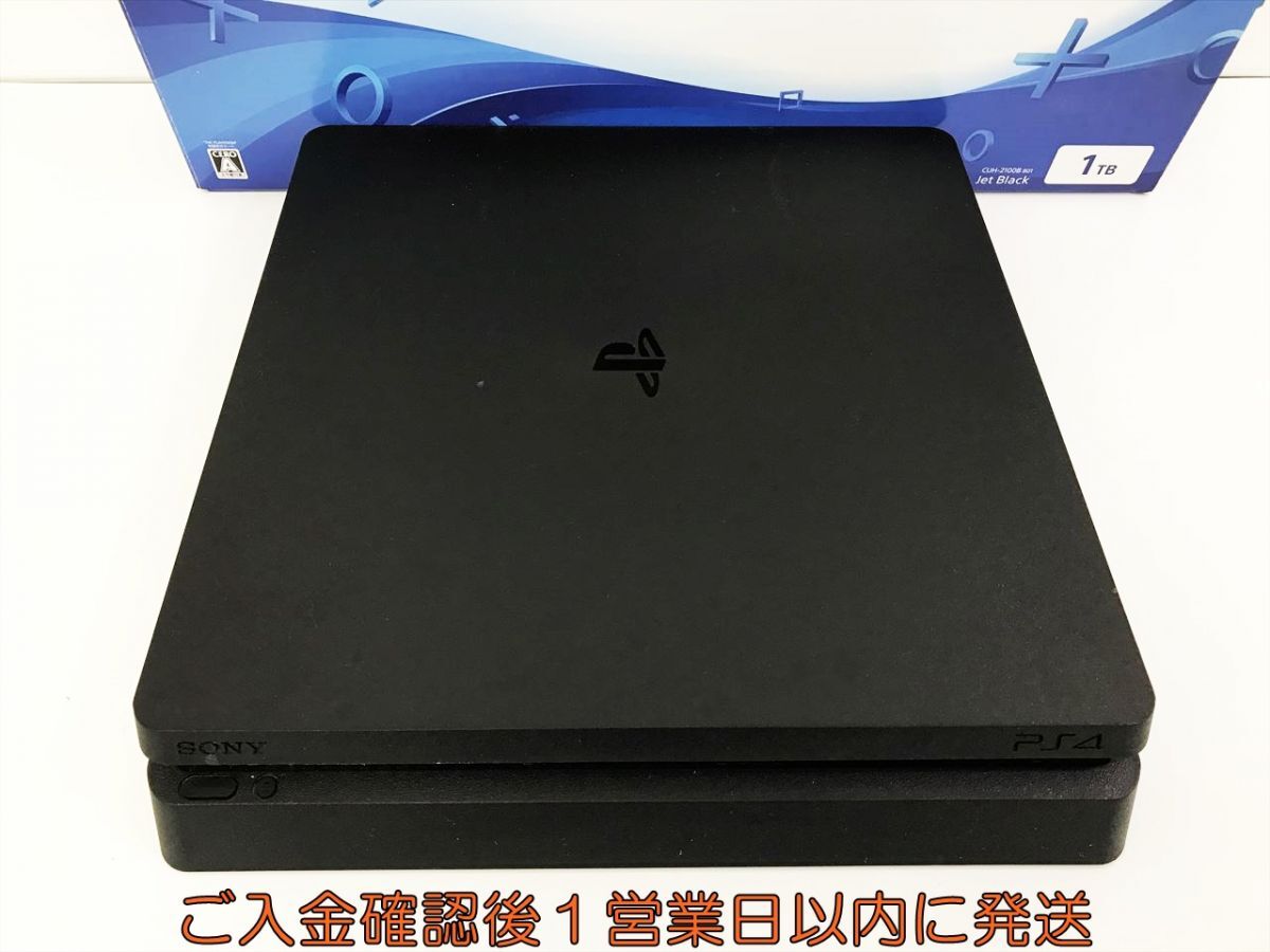 【1円】PS4 本体/箱 セット 1TB ブラック SONY PlayStation4 CUH-2100B 初期化/動作確認済 プレステ4 K03-720kk/G4_画像3