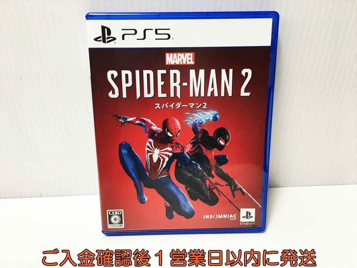 PS5 Marvel’s Spider-Man 2 ゲームソフト 状態良好 プレステ5 1A0217-010ek/G1_画像1
