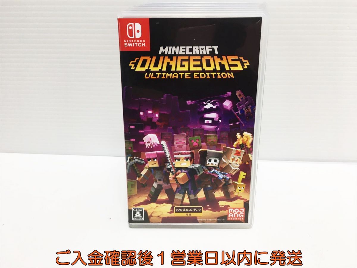 【1円】Switch Minecraft Dungeons Ultimate Edition スイッチ ゲームソフト 1A0314-497ka/G1_画像1