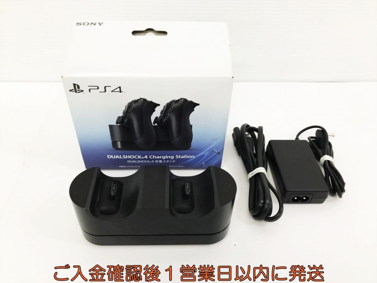 [1 jpy ]PS4 original controller charge stand charging station CUH-ZDC1 operation verification settled PlayStation 4 H07-751kk/F3