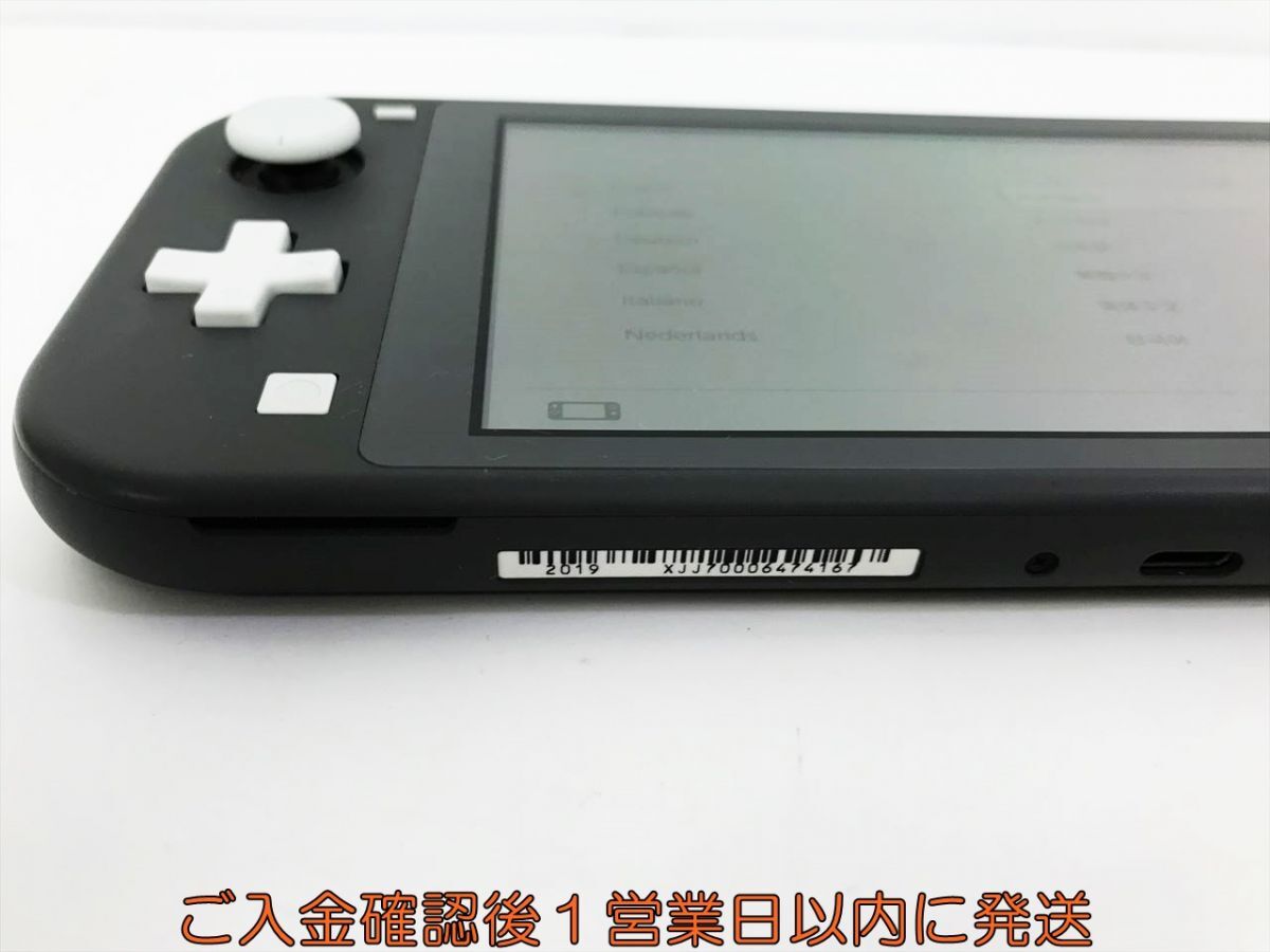【1円】任天堂 Nintendo Switch Lite 本体 グレー 初期化/動作確認済 ニンテンドースイッチライト H07-755kk/F3_画像5