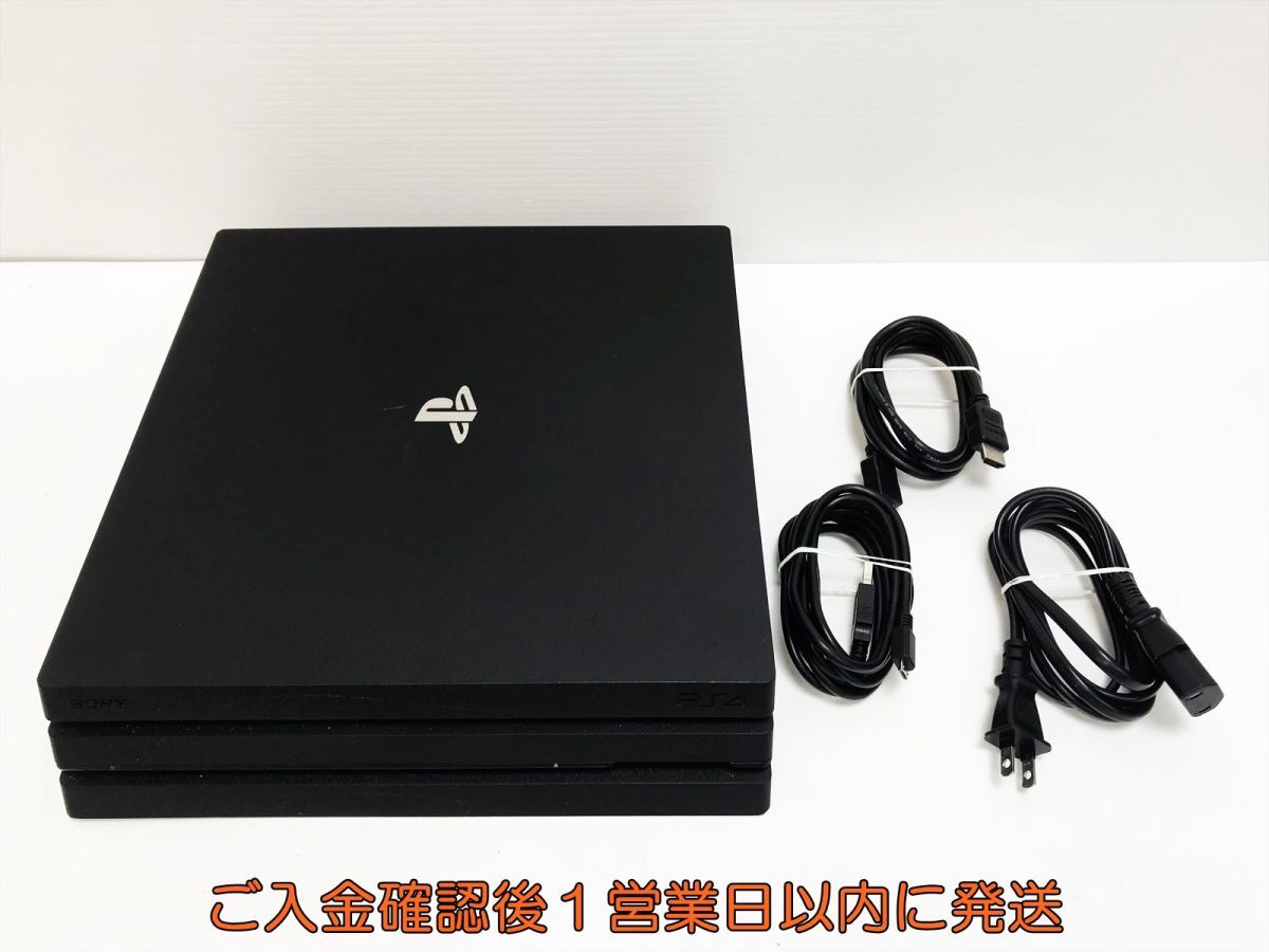 [1 jpy ]PS4Pro body set 1TB black SONY PlayStation4 CUH-7000B the first period ./ operation verification settled PlayStation 4 H06-013yk/G4