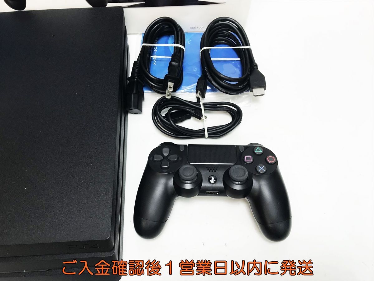 【1円】PS4Pro 本体 セット 1TB ブラック SONY PlayStation4 CUH-7000B 初期化/動作確認済 プレステ4 H06-008yk/G4_画像2