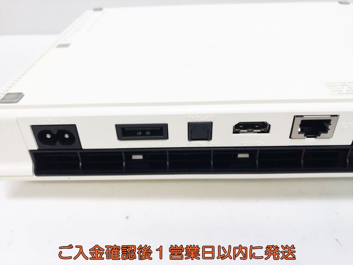 【1円】PS3 本体 セット 250GB ホワイト SONY PlayStation3 CECH-4200B 初期化/動作確認済 プレステ3 H08-056yk/G4_画像4