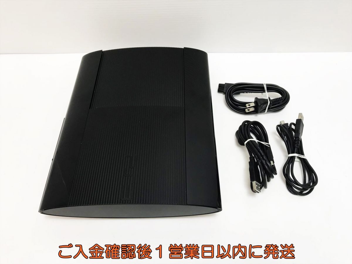 【1円】PS3 本体 250GB ブラック SONY PlayStation3 CECH-4000B 初期化/動作確認済 プレステ3 H08-054yk/G4_画像1