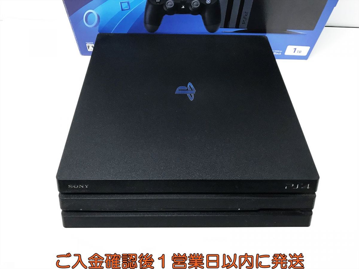 【1円】PS4 Pro 本体/箱 セット 1TB ブラック SONY PlayStation4 CUH-7200B 初期化/動作確認済 プレステ4 G01-559os/G4_画像2
