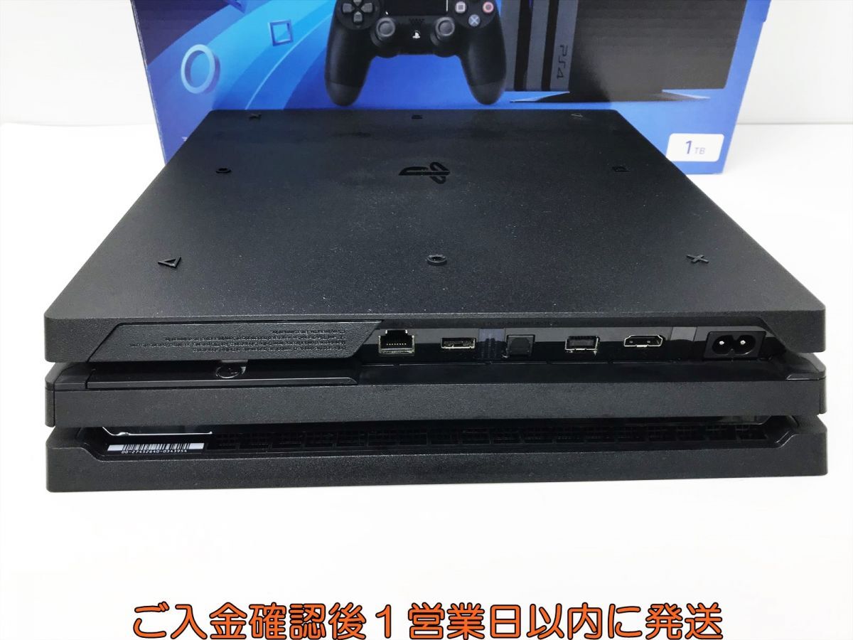 【1円】PS4 Pro 本体/箱 セット 1TB ブラック SONY PlayStation4 CUH-7200B 初期化/動作確認済 プレステ4 G01-559os/G4_画像3
