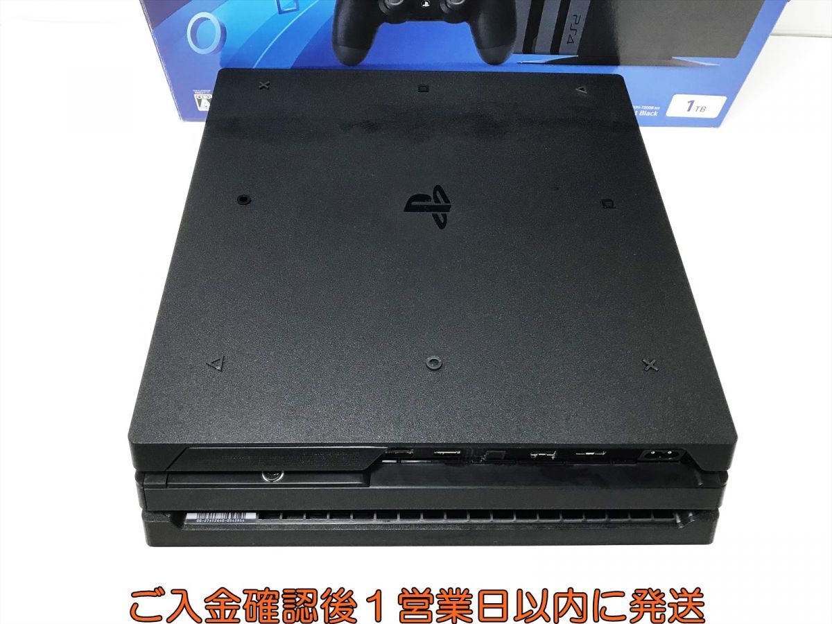 [1 jpy ]PS4 Pro body / box set 1TB black SONY PlayStation4 CUH-7200B the first period ./ operation verification settled PlayStation 4 G01-559os/G4