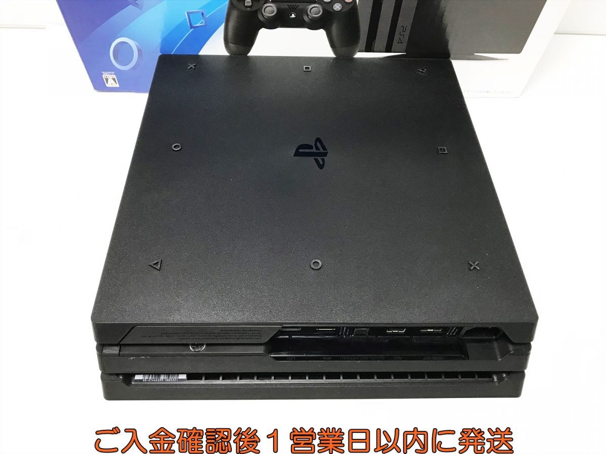 【1円】PS4 Pro 本体/箱 セット 1TB ブラック SONY PlayStation4 CUH-7000B 初期化/動作確認済 プレステ4 G01-560os/G4_画像4