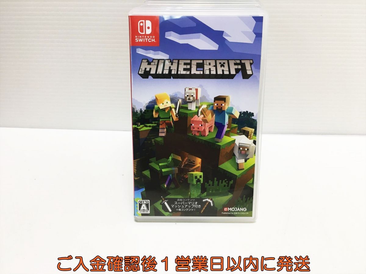 【1円】Switch Minecraft (マインクラフト) スイッチ ゲームソフト 1A0314-493ka/G1_画像1