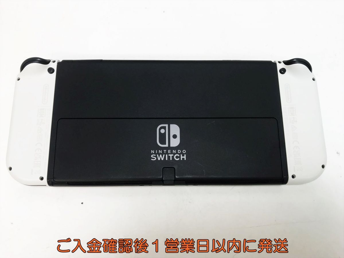 【1円】任天堂 Nintendo Switch 有機ELモデル 本体/箱 セット ホワイト ゲーム機本体 初期化/動作確認済 L07-652yk/G4_画像4