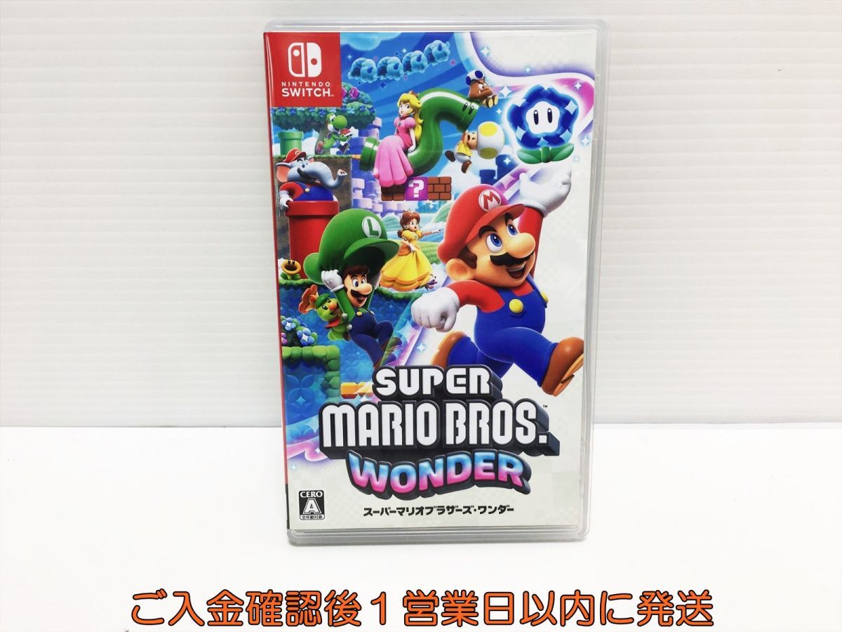 [1 jpy ]Switch Super Mario Brothers wonder switch game soft 1A0314-513ka/G1