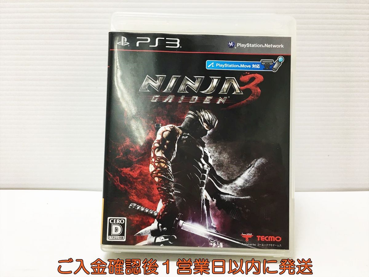 【1円】PS3 NINJA GAIDEN 3 プレステ3 ゲームソフト 1A0110-714mk/G1_画像1