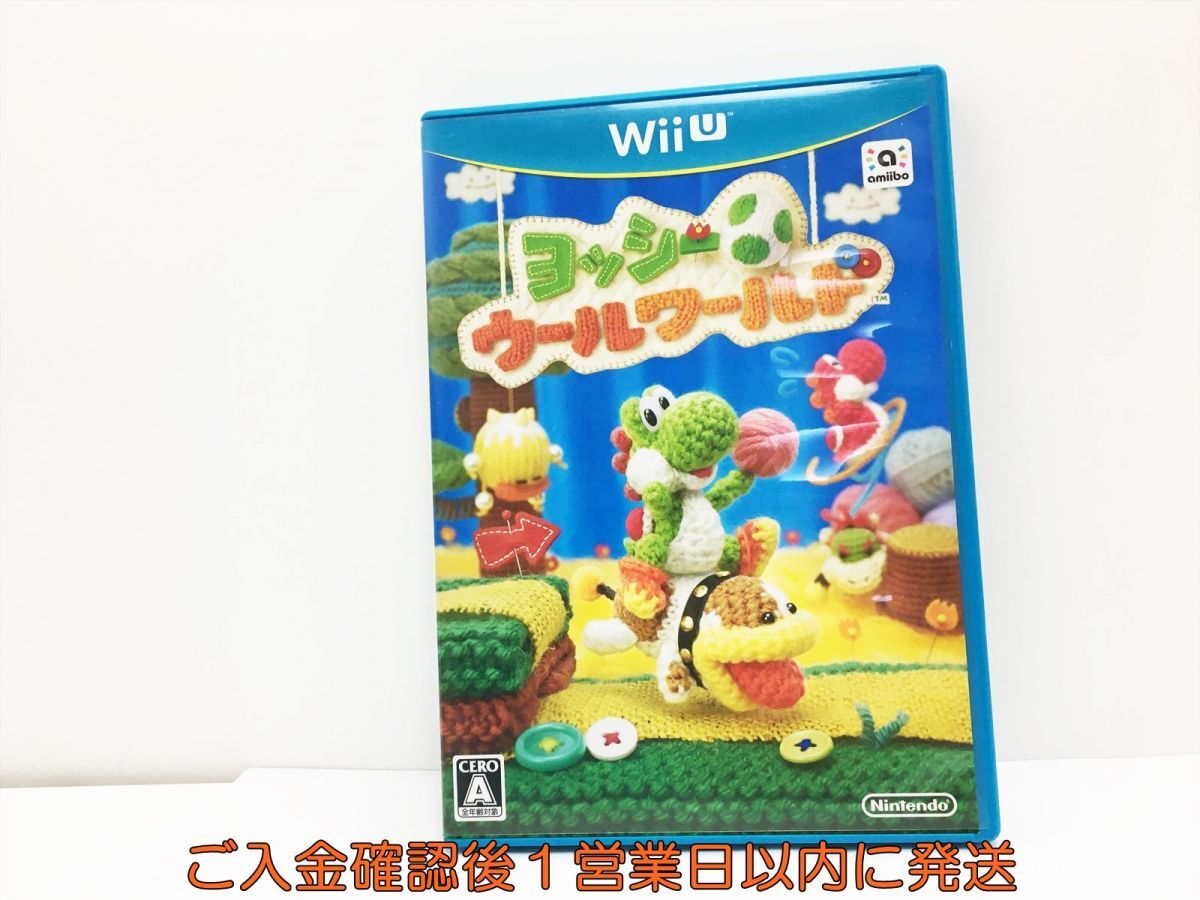 WiiU ヨッシー ウールワールド ゲームソフト 1A0001-484wh/G1_画像1