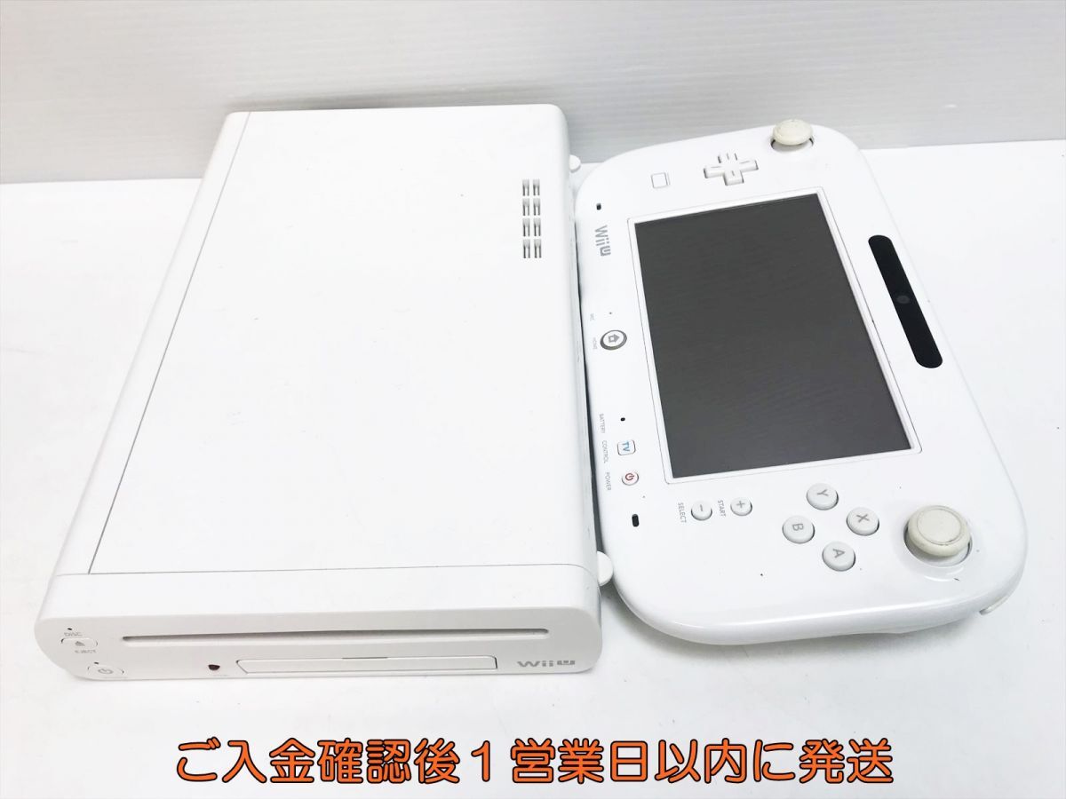 【1円】任天堂 WiiU 本体 スプラトゥーンセット 32GB ホワイト ニンテンドーWii U 初期化/動作確認済 見えるもののみ M05-231yk/G4_画像2
