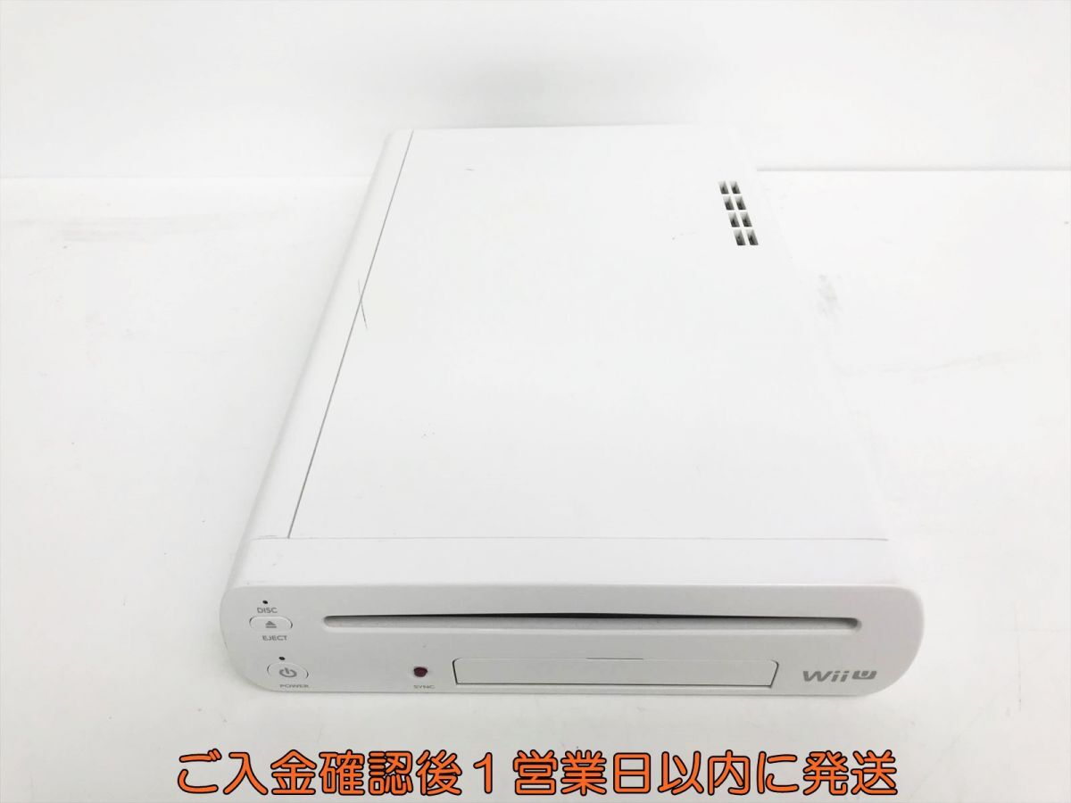 【1円】任天堂 WiiU 本体 セット 32GB ホワイト ニンテンドー　Wii U 初期化/動作確認済 G06-052os/G4_画像3