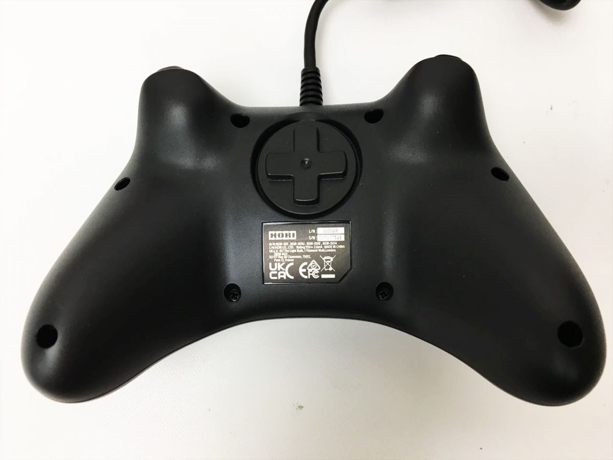 【1円】HORI ホリパッド For Nintendo Switch 有線 コントローラー ブラック 動作確認済 ホリ ニンテンドースイッチ J01-780rm/F3_画像3