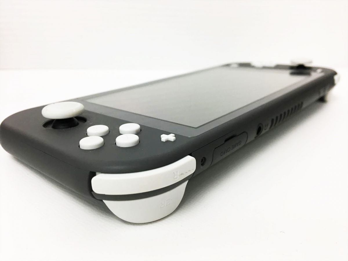【1円】任天堂 Nintendo Switch Lite 本体/箱 セット グレー スイッチライト 動作確認済 EDION 2024/12まで保証あり J01-781rm/F3_画像4