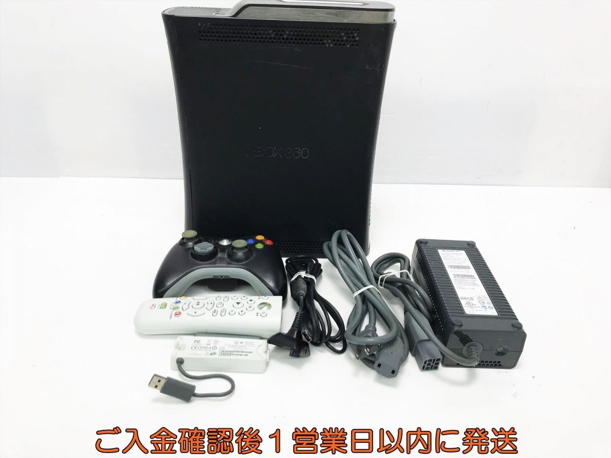 【1円】XBOX360 CONSOLE 本体 セット Microsoft XBOX 360 未検品ジャンク F10-614tm/G4_画像1