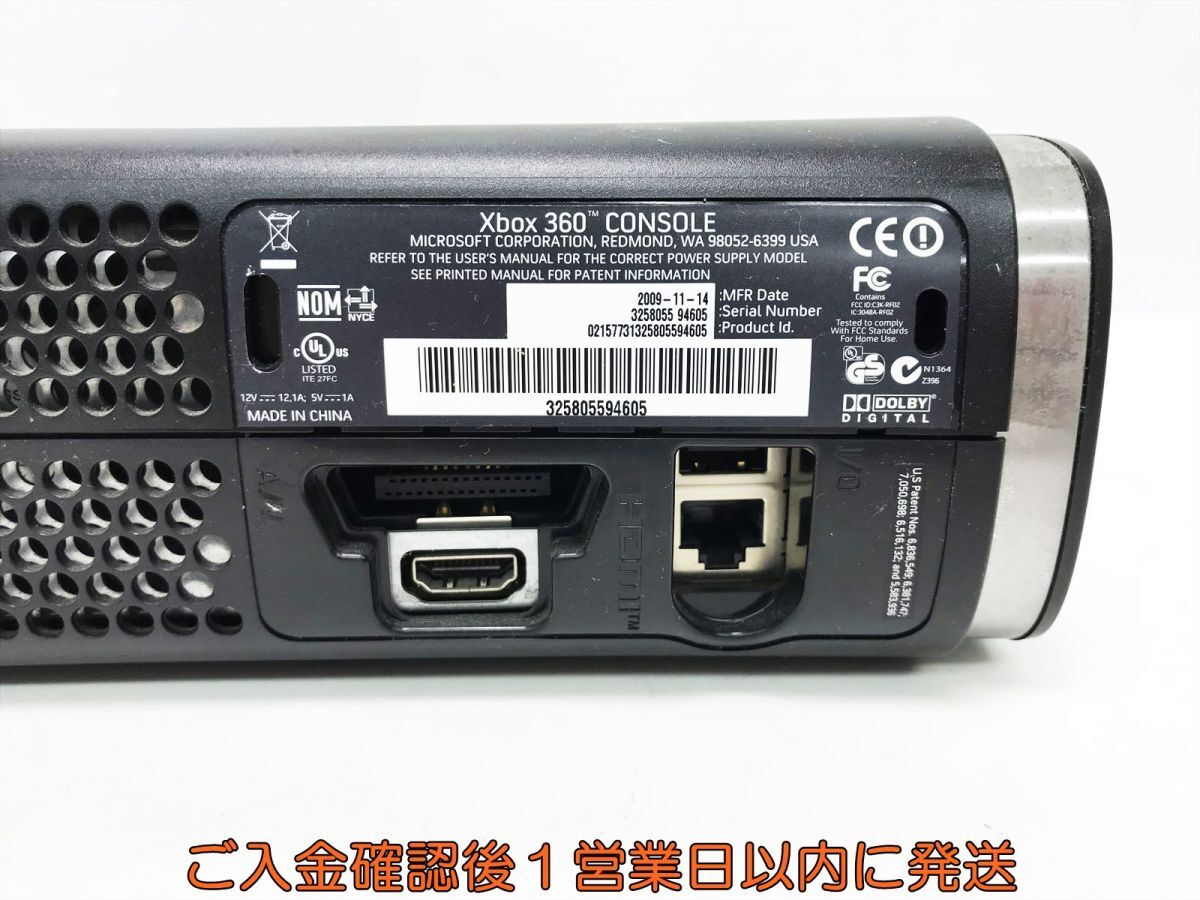 [1 иен ]XBOX360 CONSOLE корпус комплект Microsoft XBOX 360 не осмотр товар Junk F10-614tm/G4