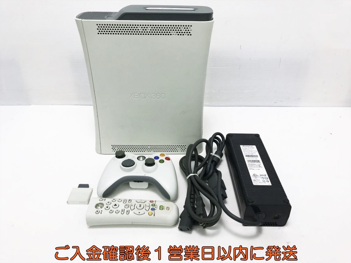 【1円】XBOX360 CONSOLE 本体 セット Microsoft XBOX 360 未検品ジャンク F10-613tm/G4_画像1