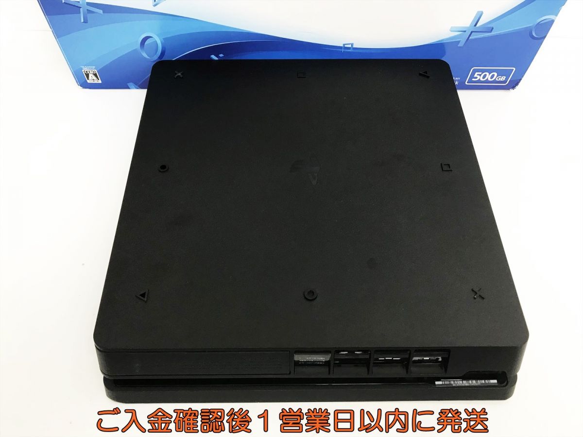 【1円】PS4 本体/箱 セット 500GB ブラック SONY PlayStation4 CUH-2200A 初期化/動作確認済 FW9.60 G03-350os/G4_画像4